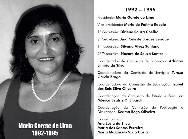 Maria Goreti de Lima | 1992-1995